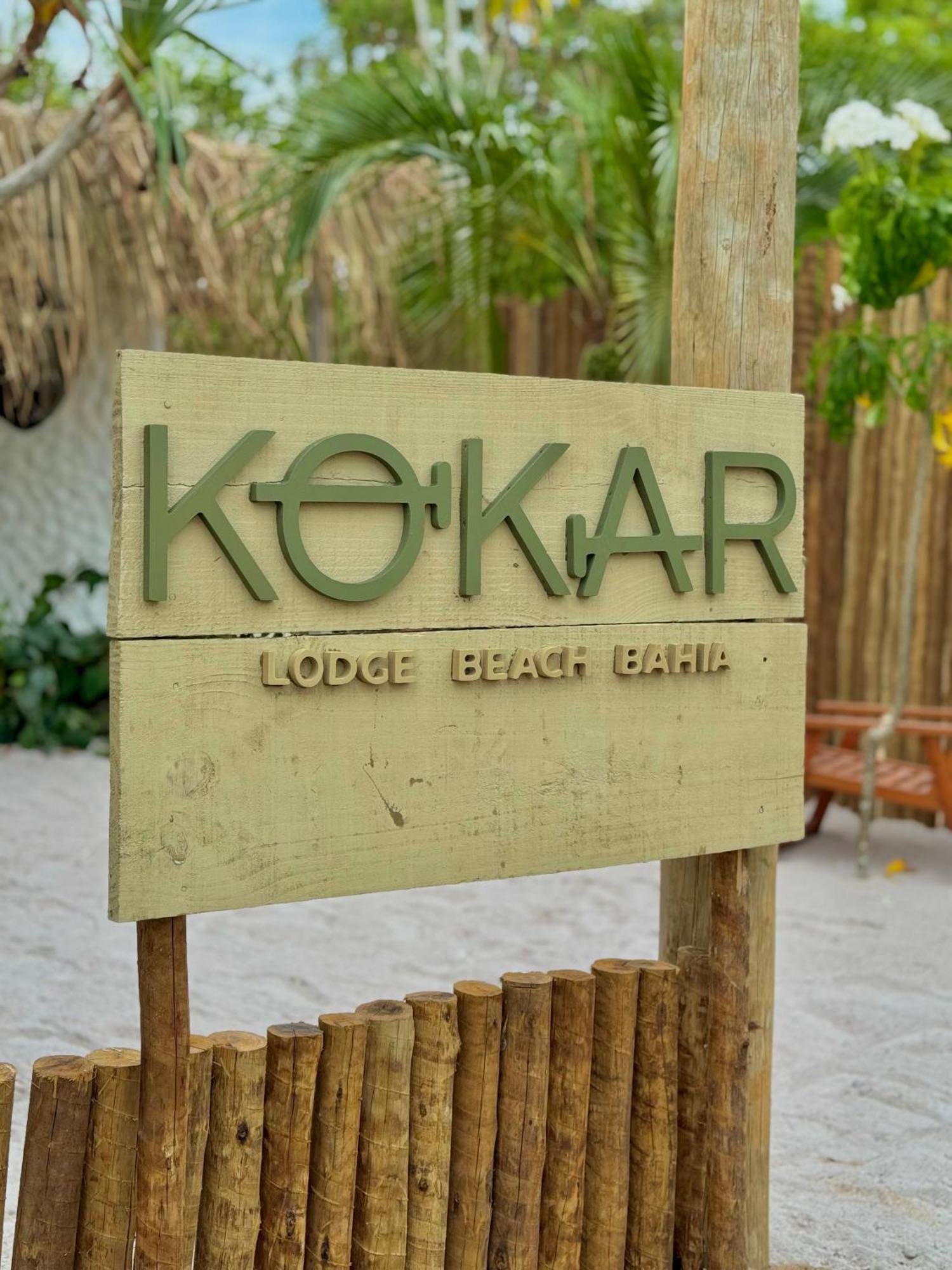 Kokar Lodge Beach Bahia Santa Cruz Cabralia Bagian luar foto
