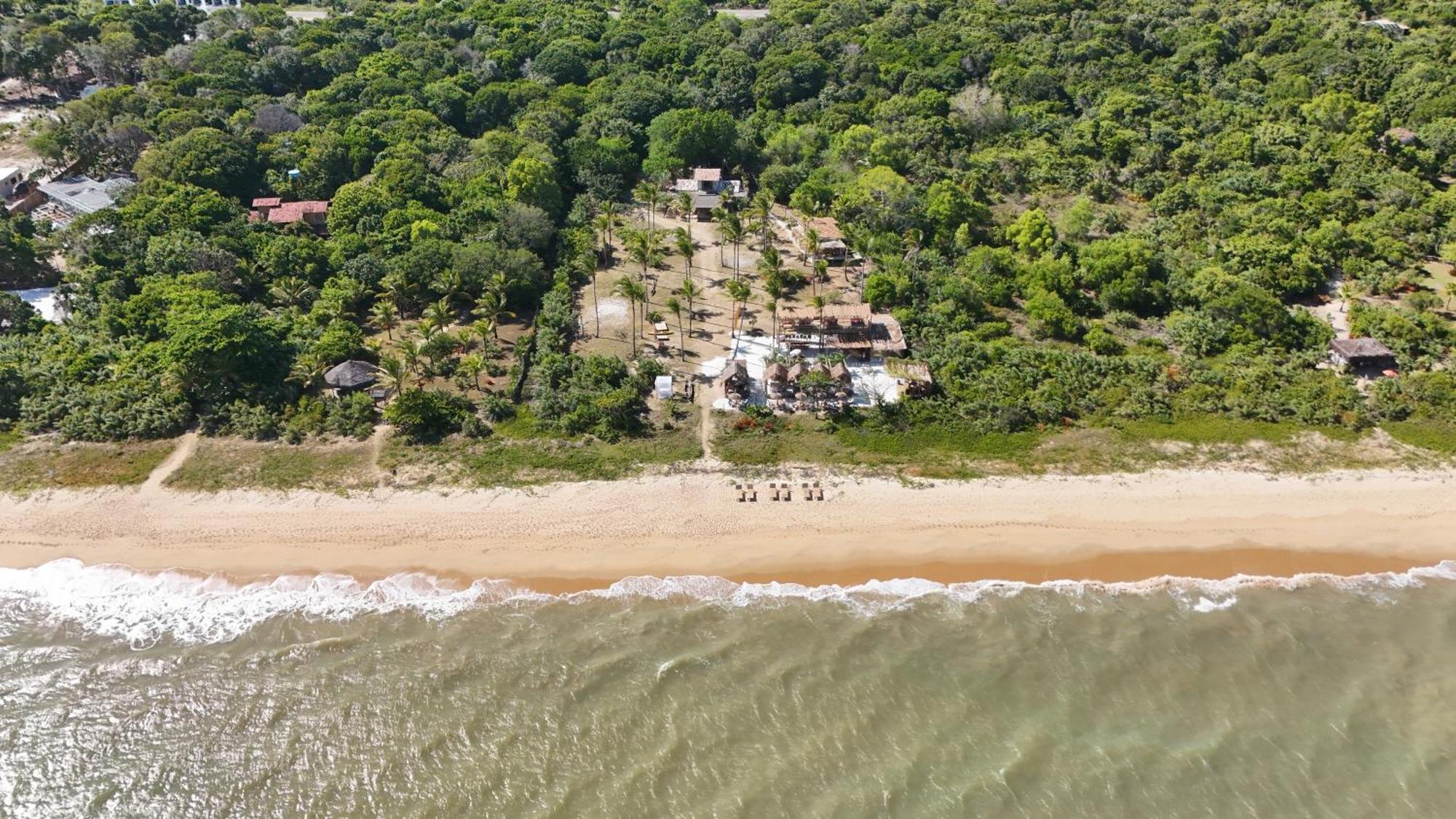 Kokar Lodge Beach Bahia Santa Cruz Cabralia Bagian luar foto